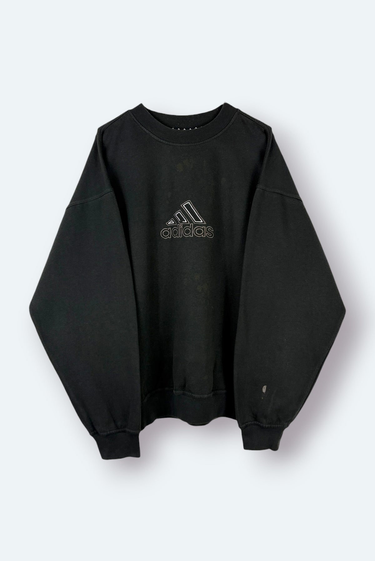 Adidas Vintage Sweater Schwarz L