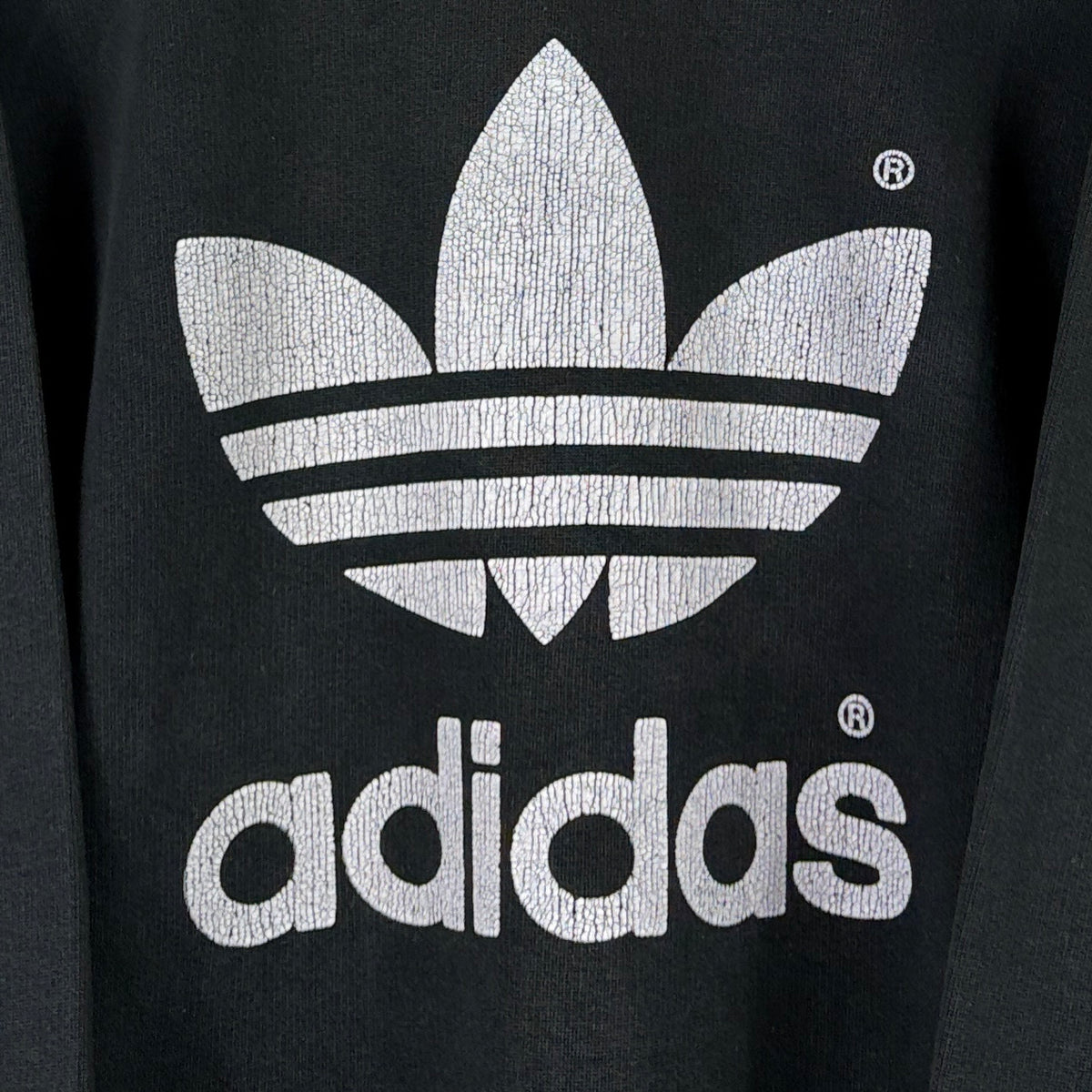 Adidas Vintage Sweater Schwarz M – Foto 2