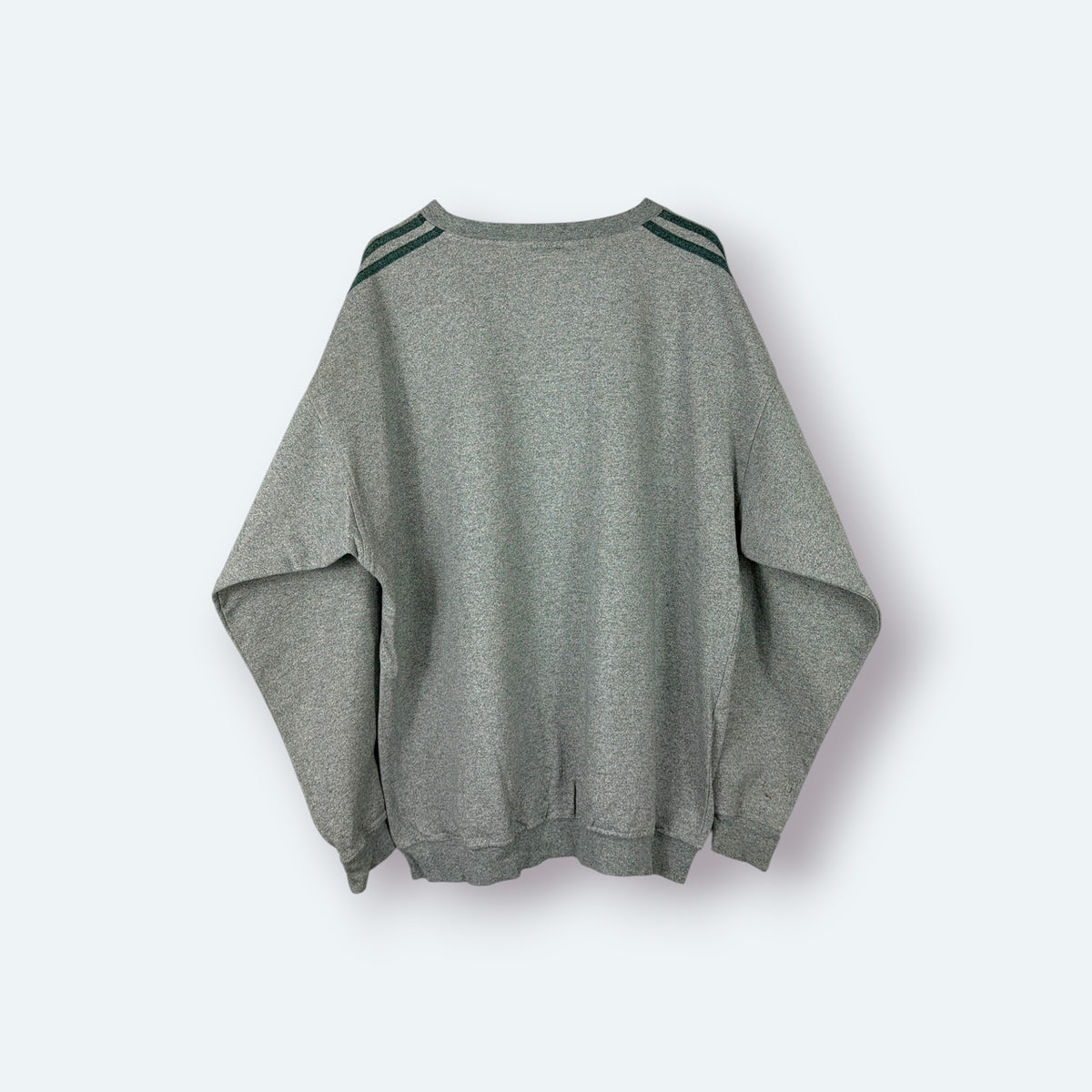 Adidas Vintage Sweater Streifen Grau XL – Foto 5