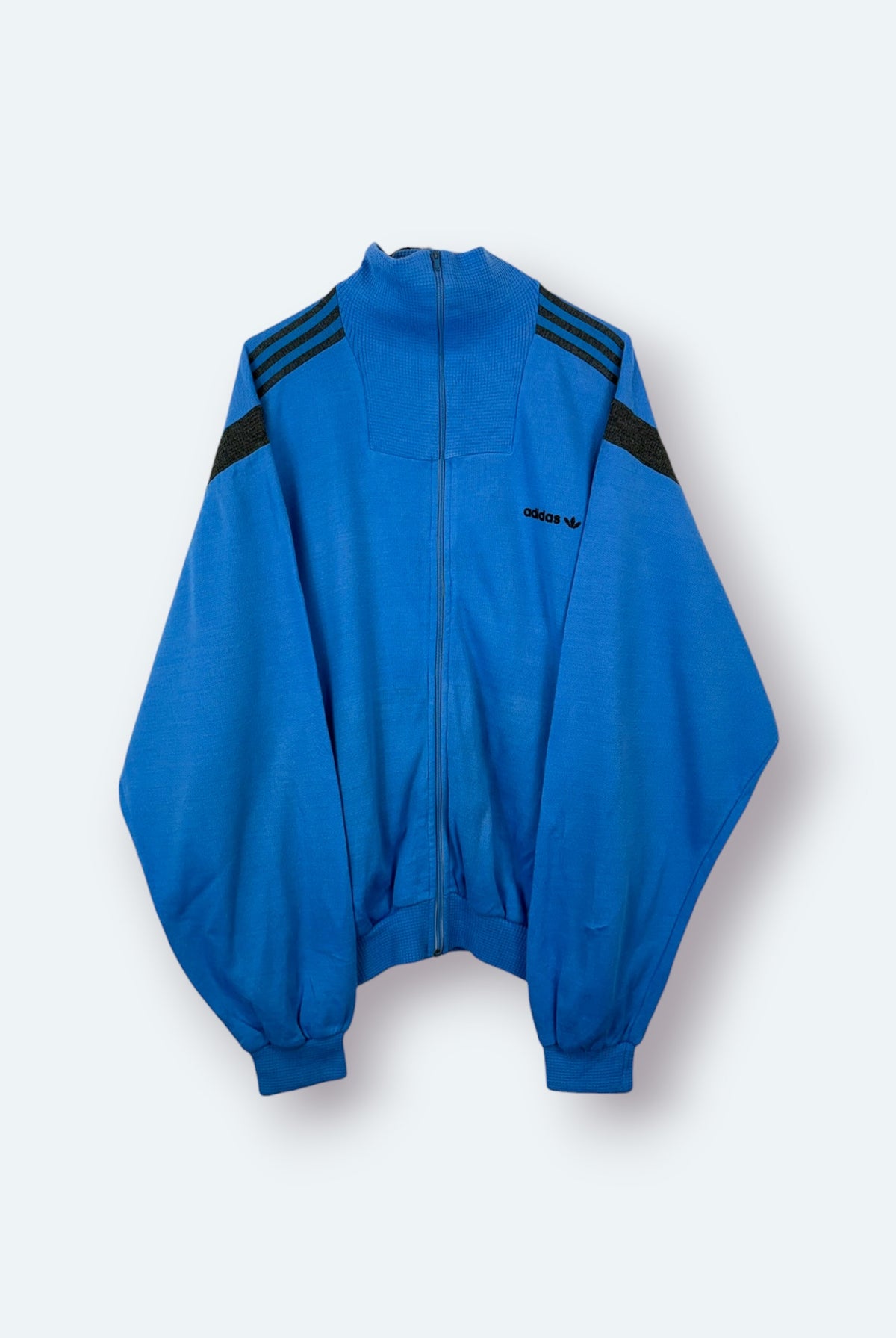 Adidas Vintage Sweatjacke Blau M