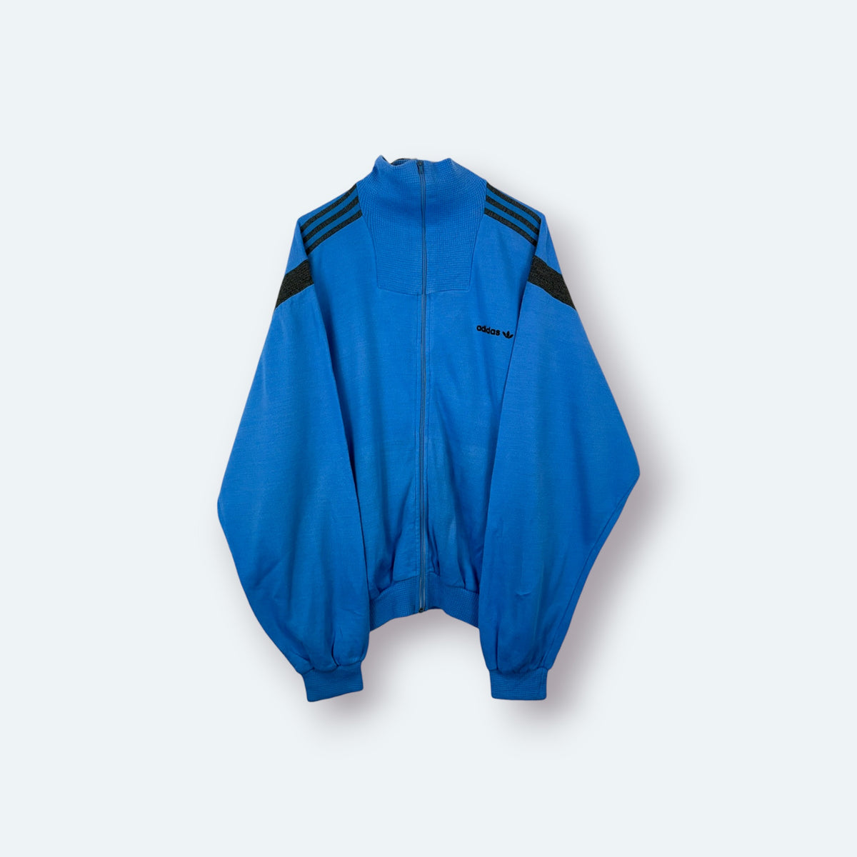Adidas Vintage Sweatjacke Blau M