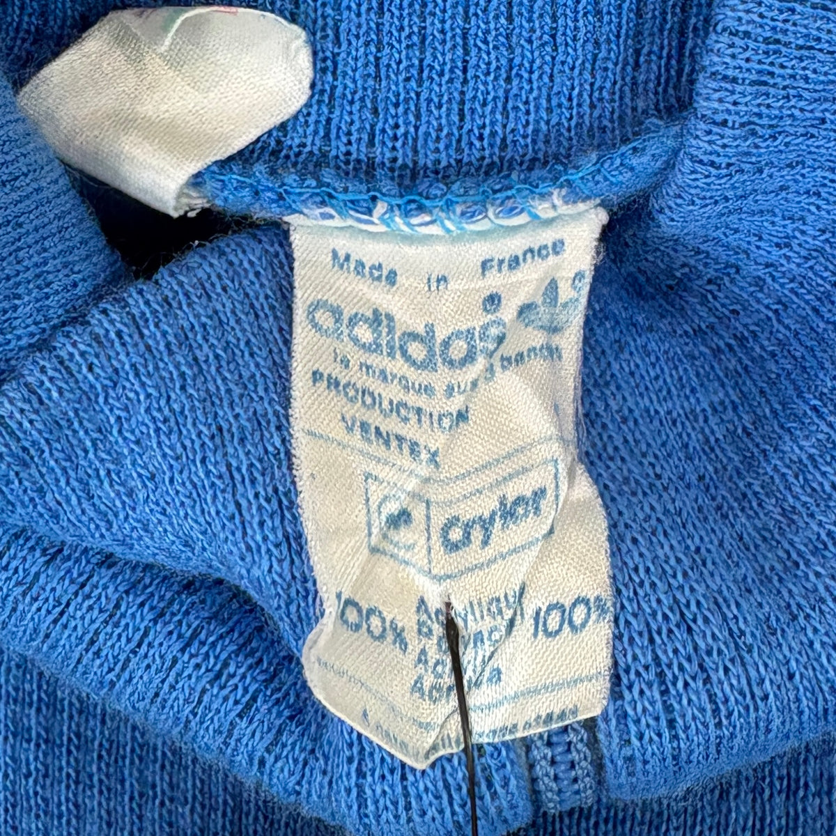 Adidas Vintage Sweatjacke Blau M – Foto 6
