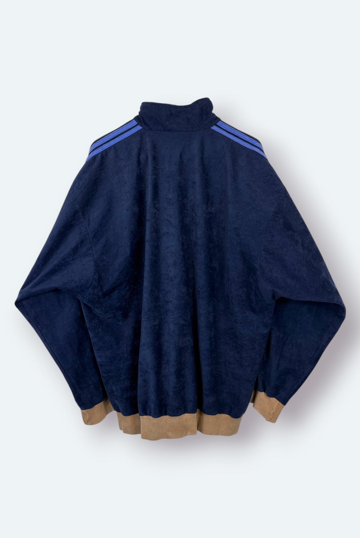 Adidas Vintage Sweatjacke Blau XL – Foto 8
