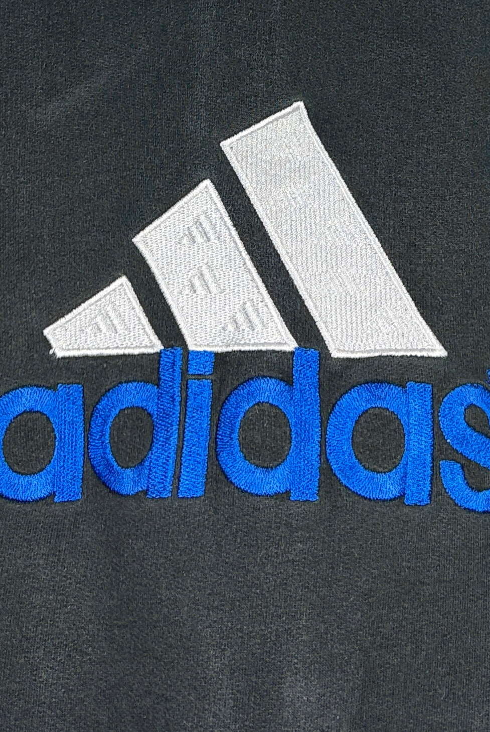 Adidas Vintage Sweatjacke Schwarz M – Foto 7