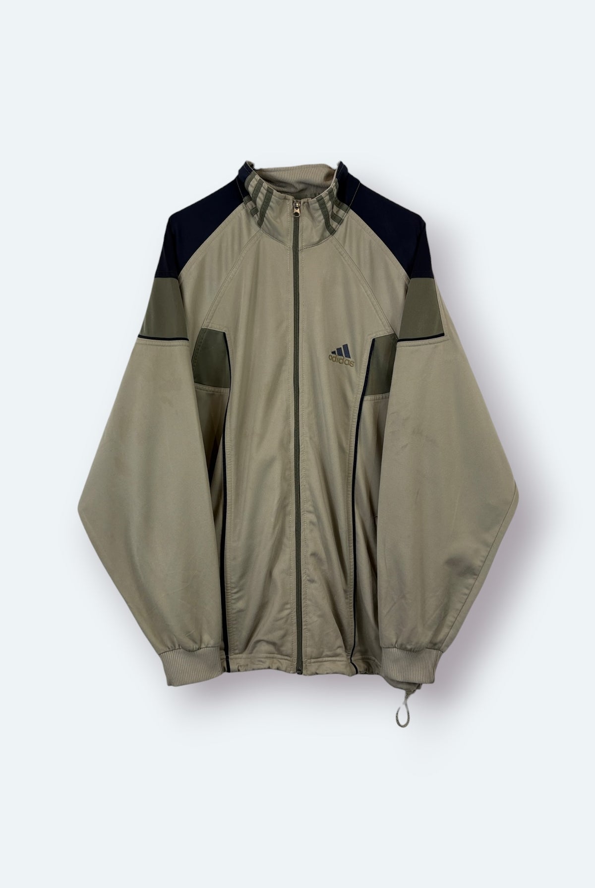 Adidas Vintage Trainingsjacke Beige M