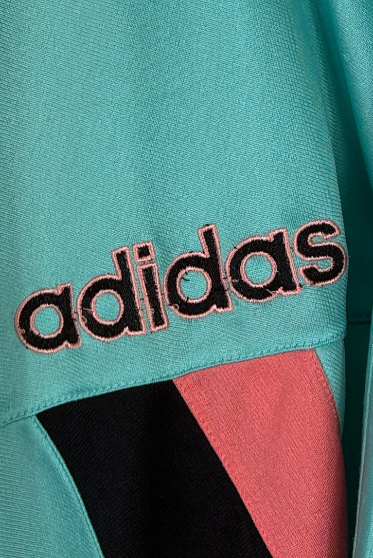 Adidas Vintage Trainingsjacke Blau L – Foto 2