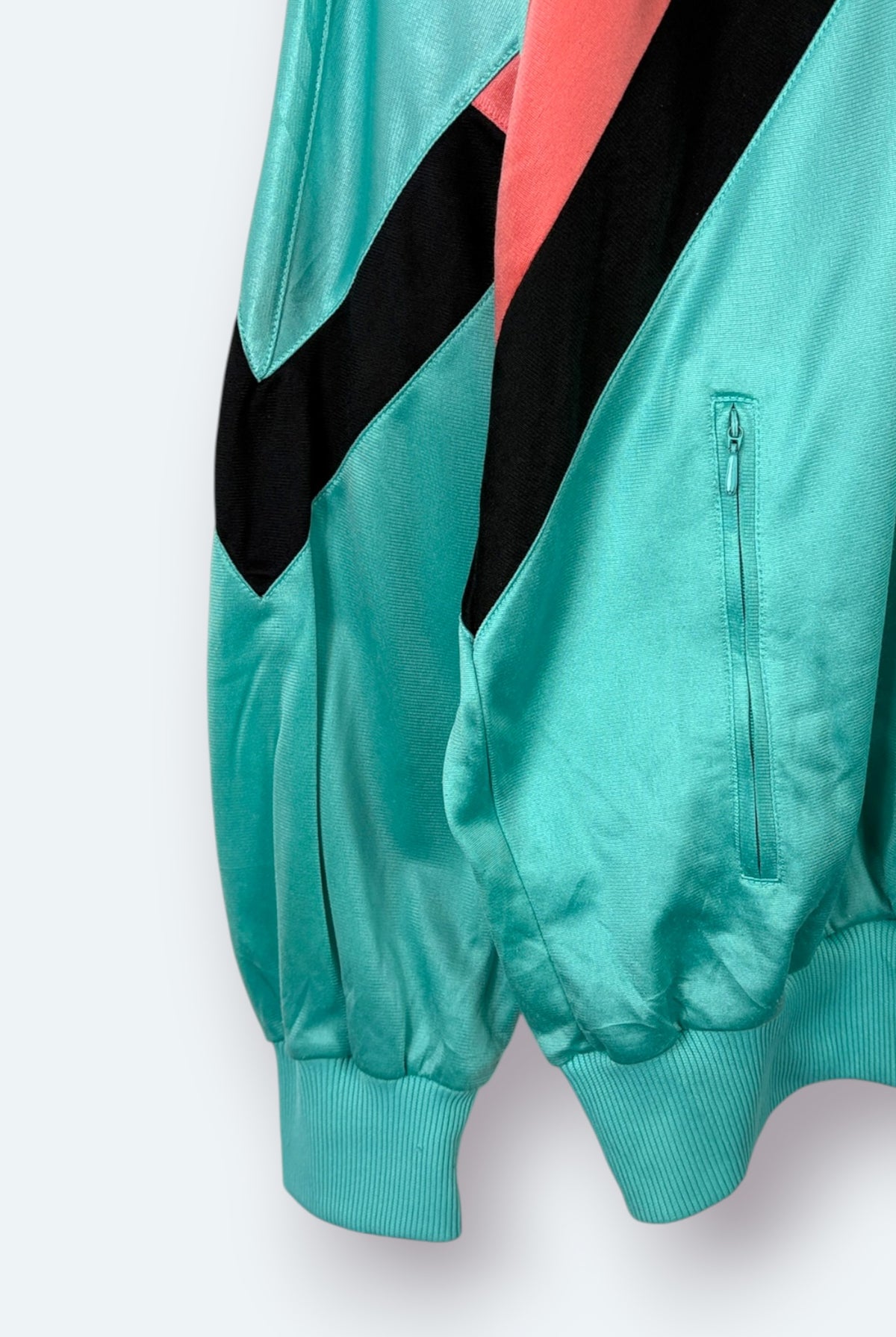 Adidas Vintage Trainingsjacke Blau L – Foto 4