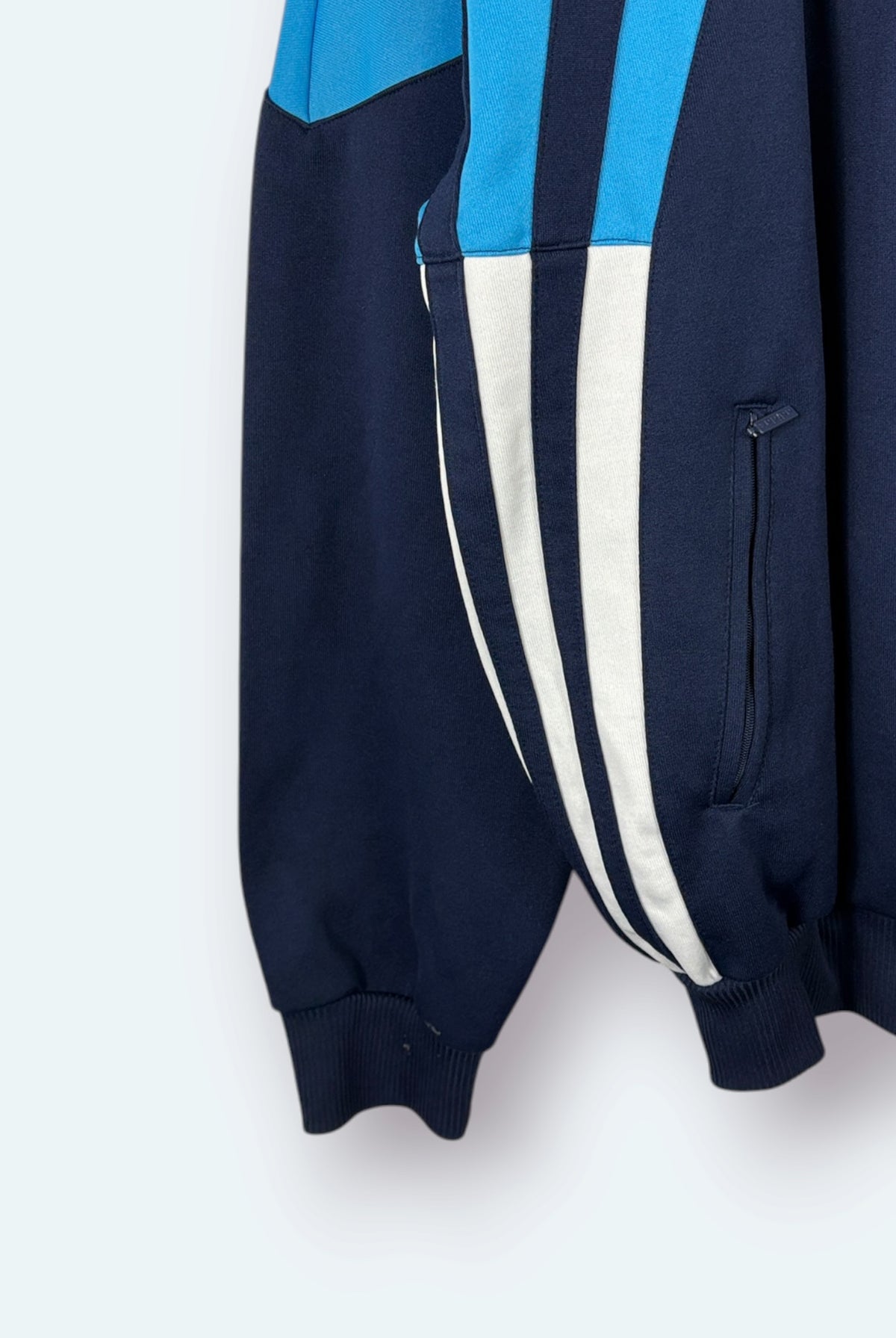 Adidas Vintage Trainingsjacke Blau L – Foto 7