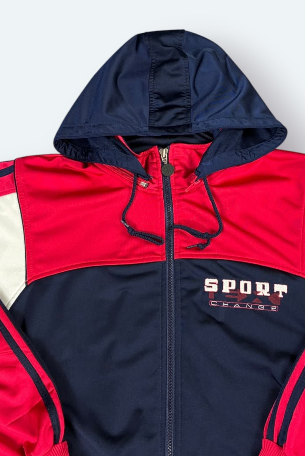 Adidas Vintage Trainingsjacke Blau M