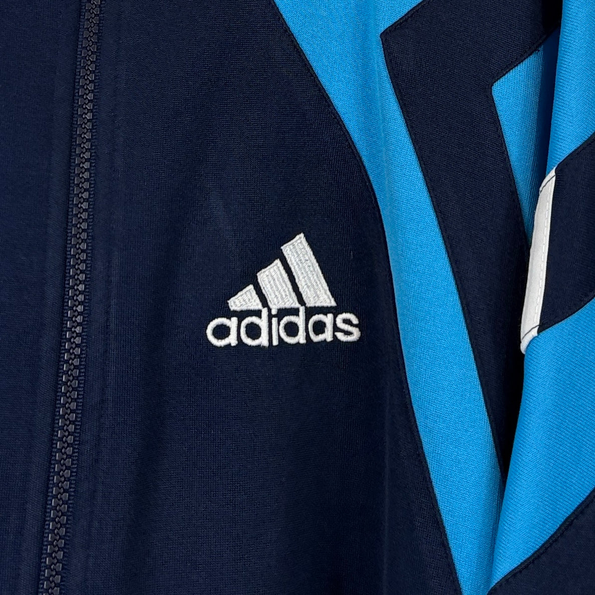 Adidas Vintage Trainingsjacke Blau M – Foto 2
