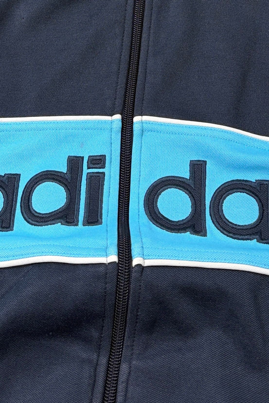 Adidas Vintage Trainingsjacke Blau M – Foto 3