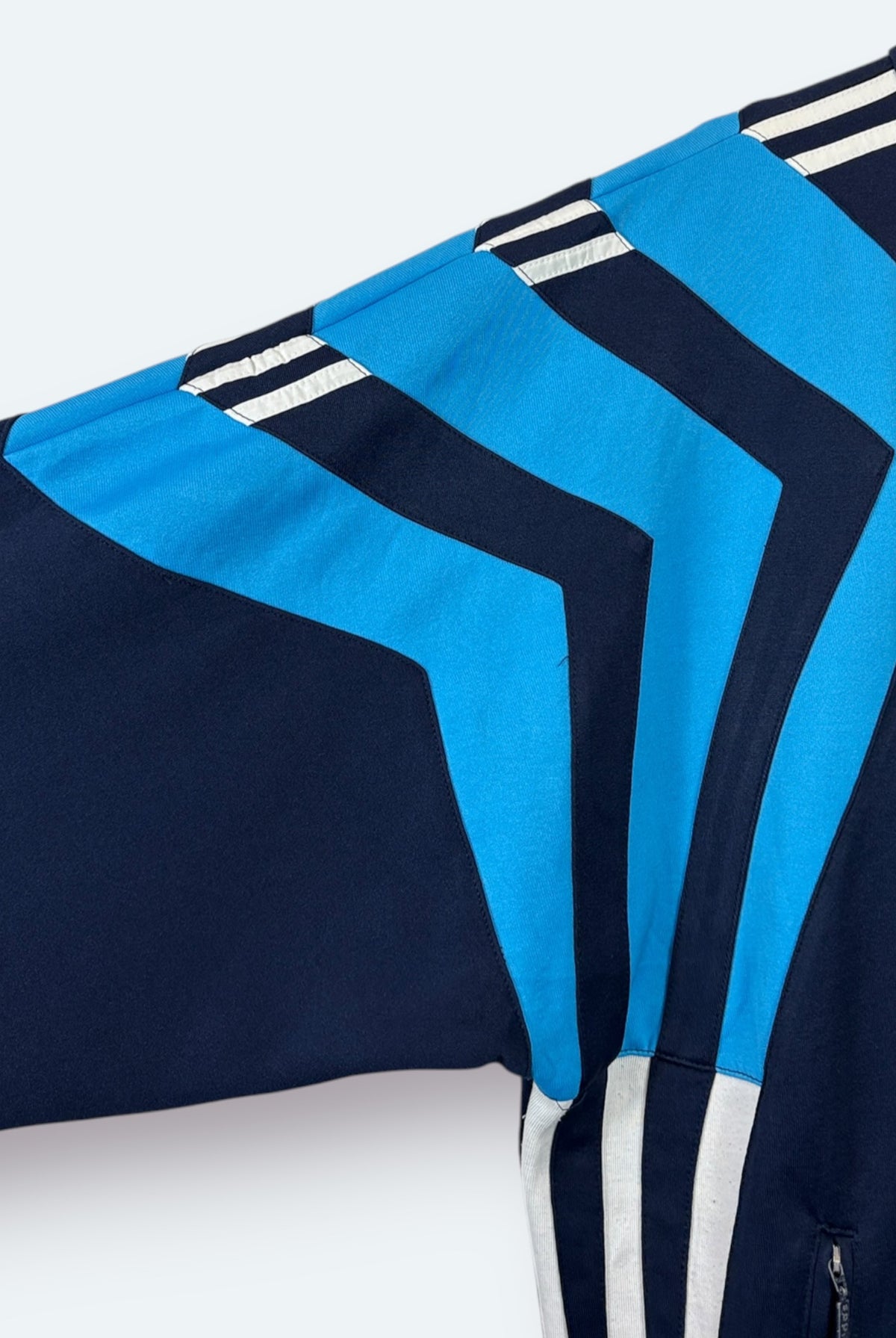 Adidas Vintage Trainingsjacke Blau M – Foto 4