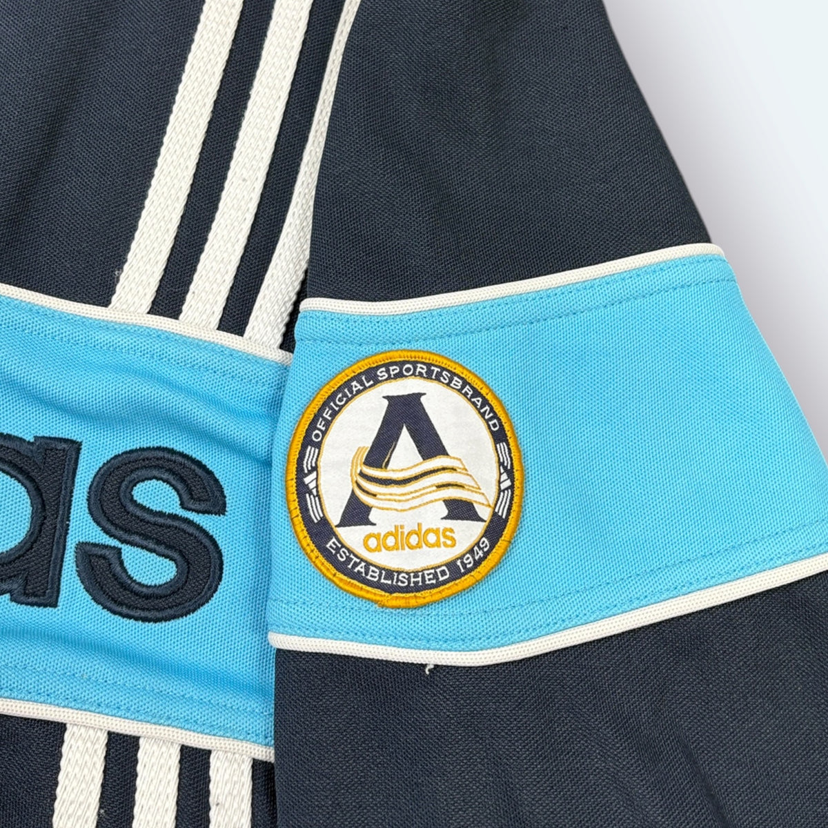 Adidas Vintage Trainingsjacke Blau M – Foto 6