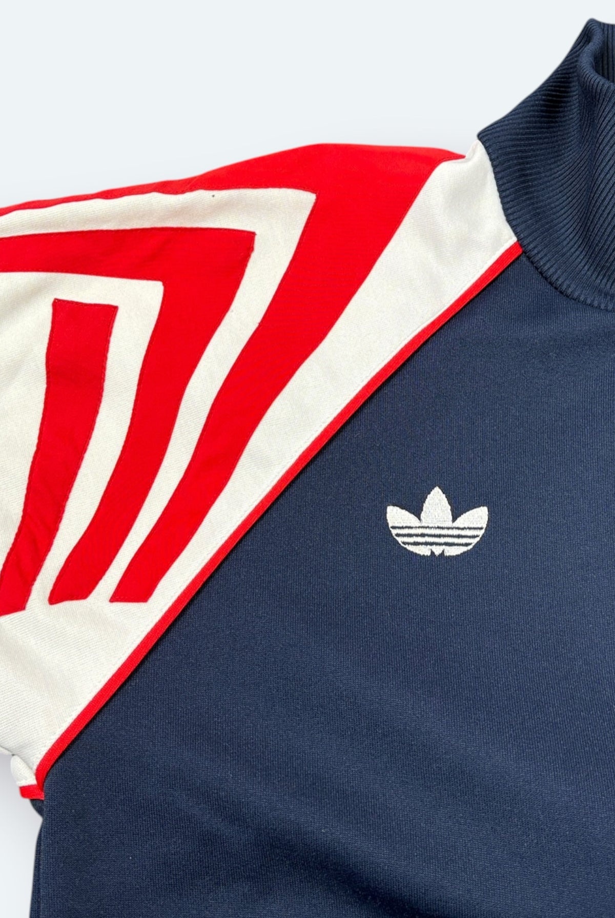 Adidas Vintage Trainingsjacke Blau S – Foto 3