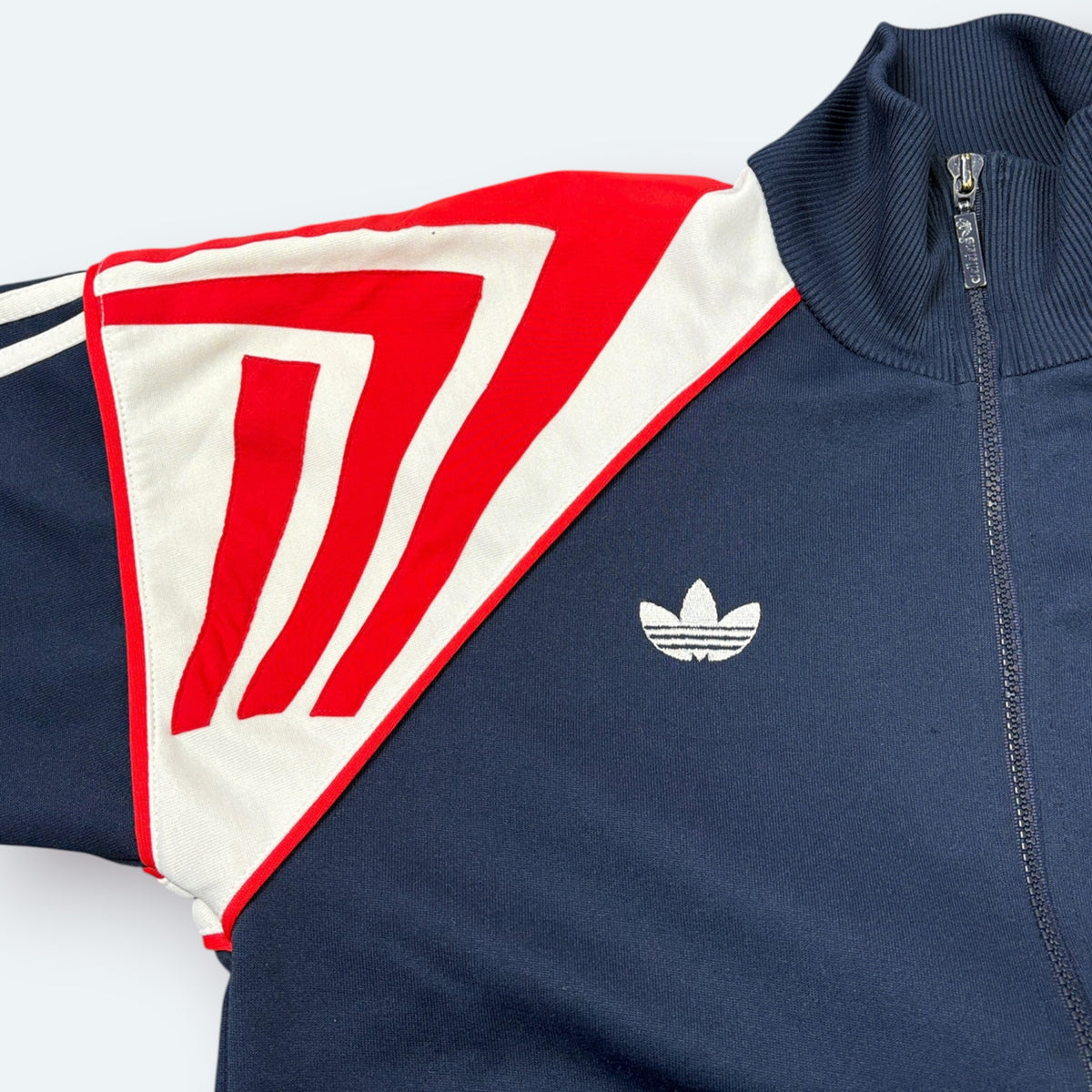 Adidas Vintage Trainingsjacke Blau S – Foto 3
