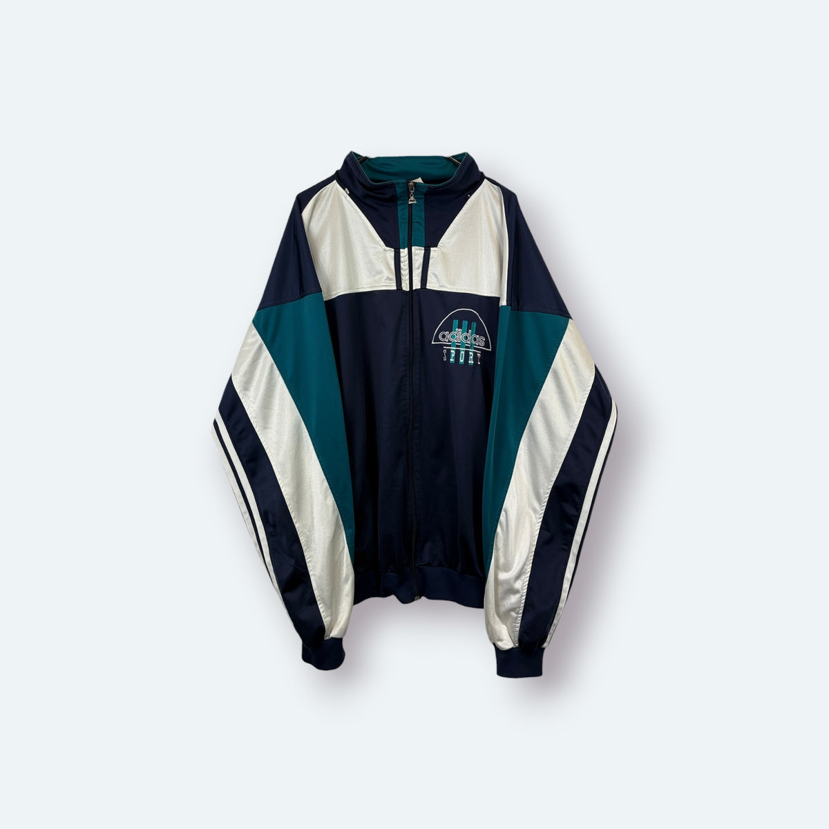 Adidas Vintage Trainingsjacke blau XL