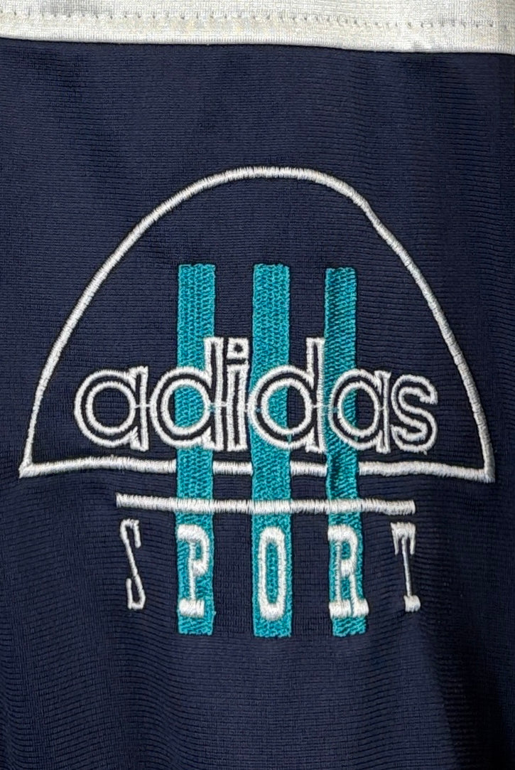 Adidas Vintage Trainingsjacke blau XL – Foto 2