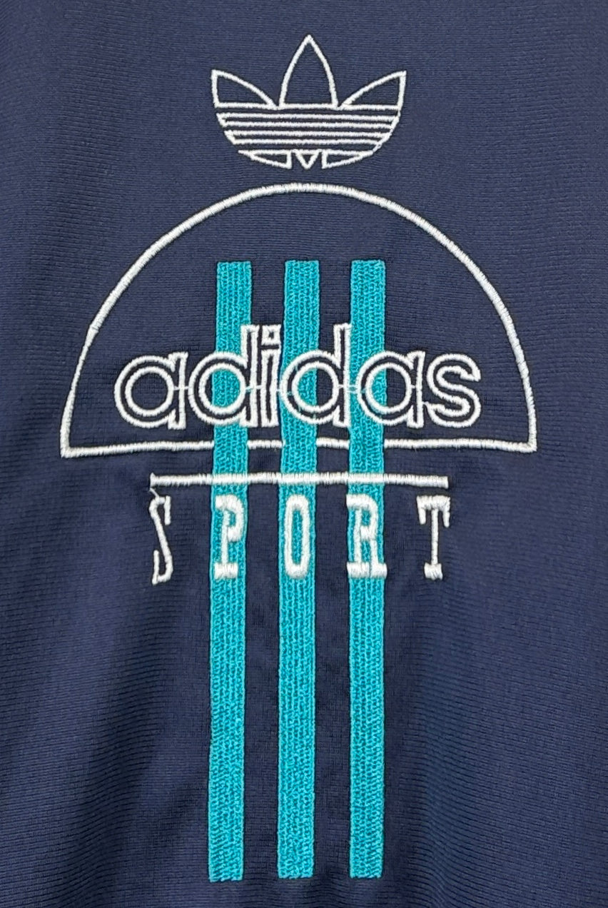 Adidas Vintage Trainingsjacke blau XL – Foto 8