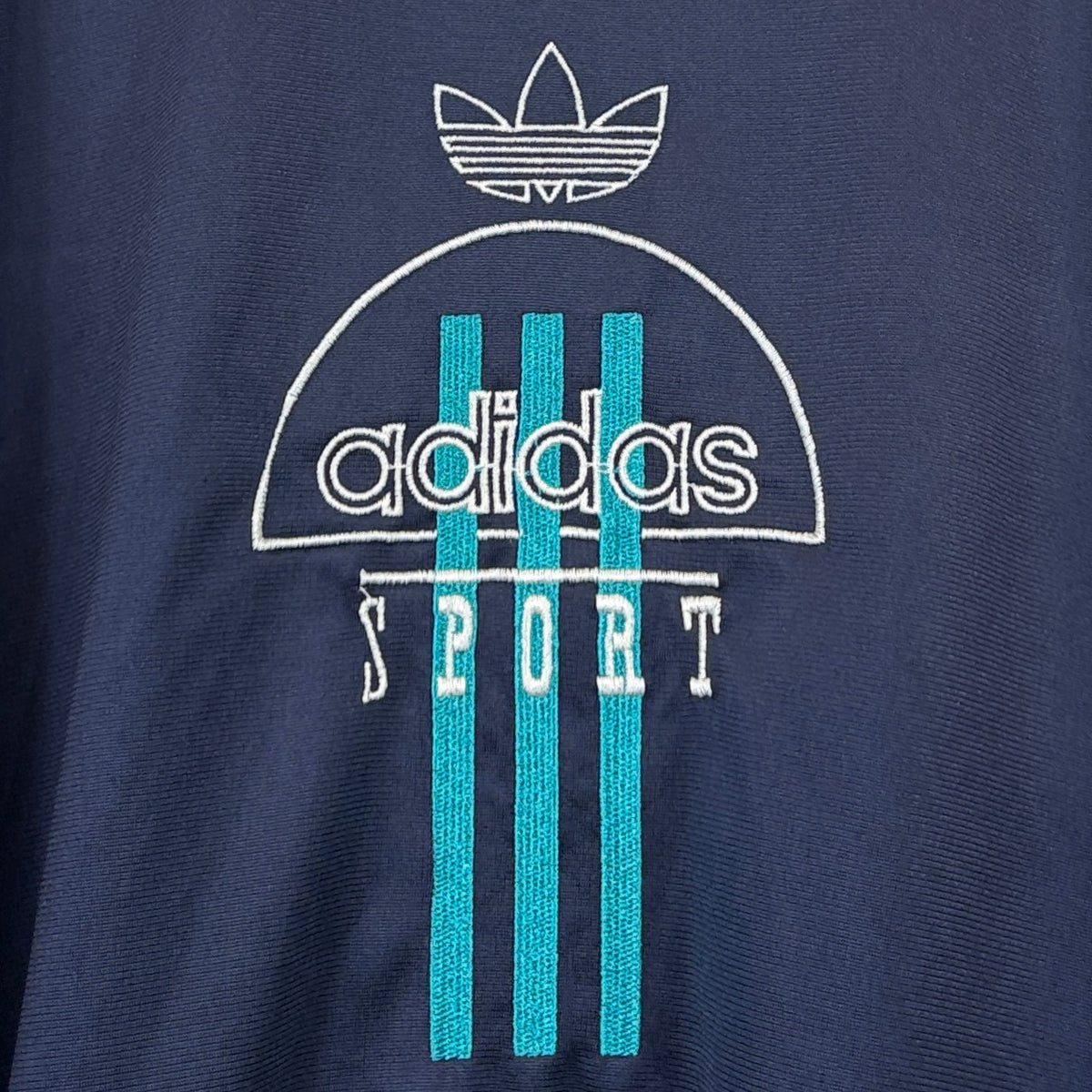 Adidas Vintage Trainingsjacke blau XL – Foto 8