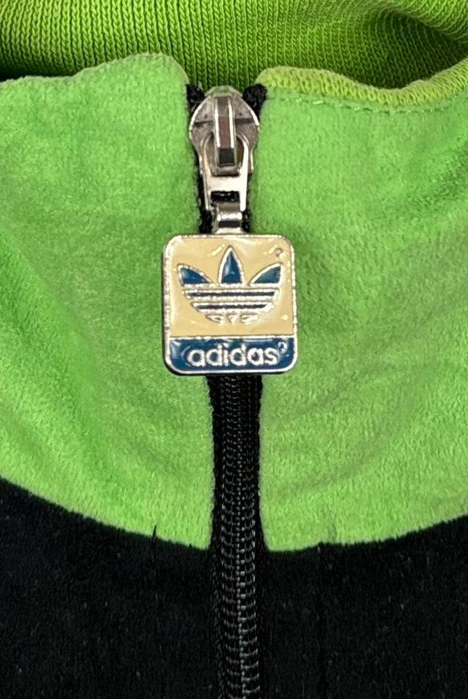 Adidas Vintage Trainingsjacke Colorblock Schwarz M – Foto 3