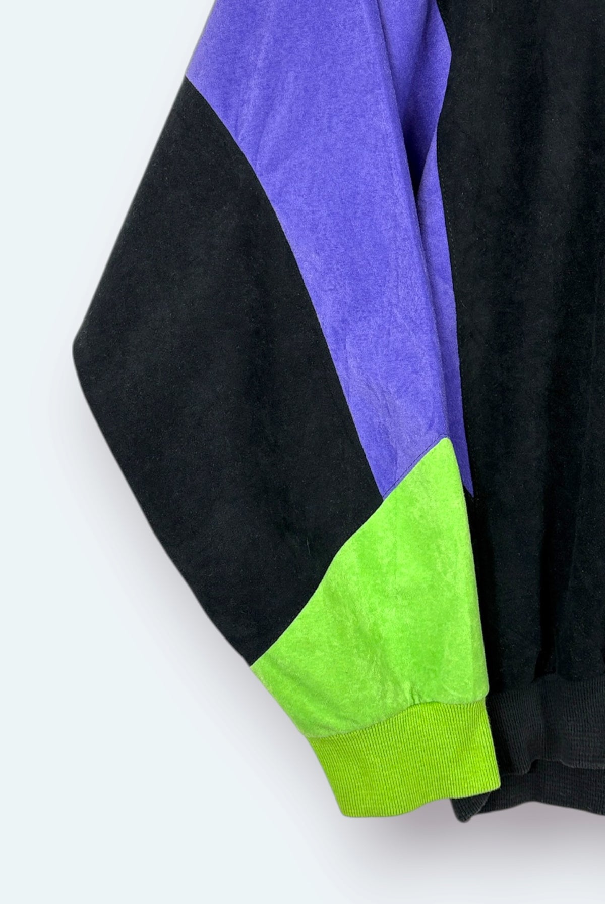 Adidas Vintage Trainingsjacke Colorblock Schwarz M – Foto 4