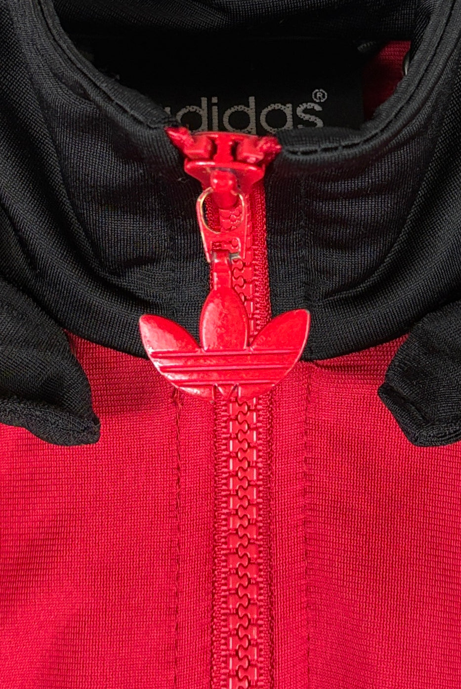 Adidas Vintage Trainingsjacke Rot 5 – Foto 3