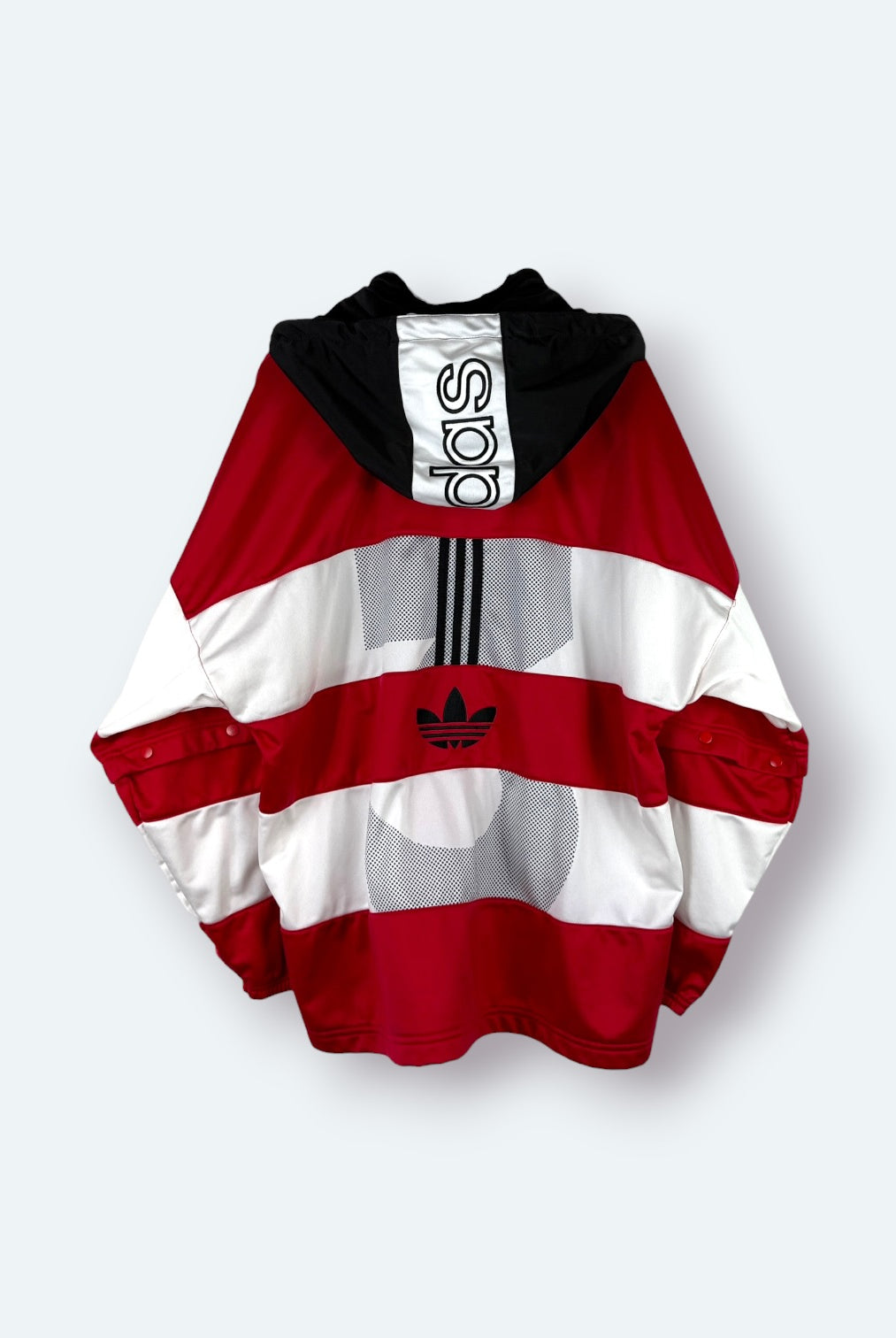 Adidas Vintage Trainingsjacke Rot 5 – Foto 7