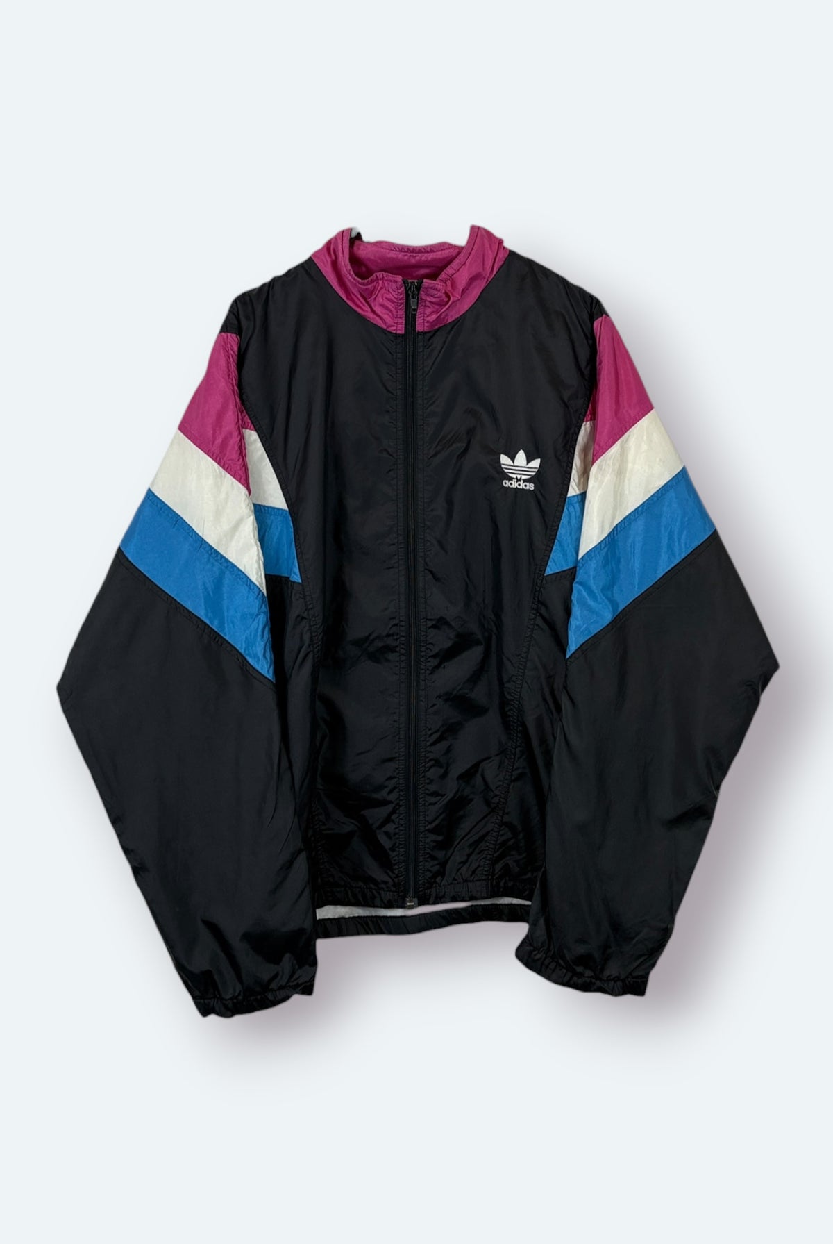 Adidas Vintage Trainingsjacke Schwarz XXL