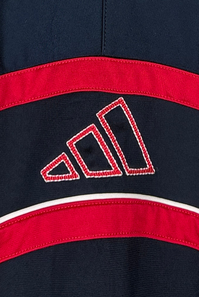 Adidas Vintage Trainingsjacke Streifen Blau L – Foto 11