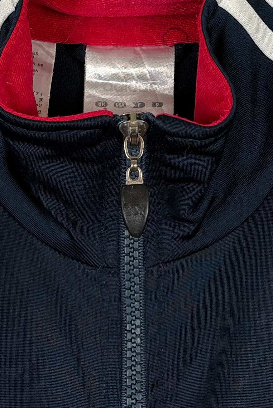 Adidas Vintage Trainingsjacke Streifen Blau L – Foto 3