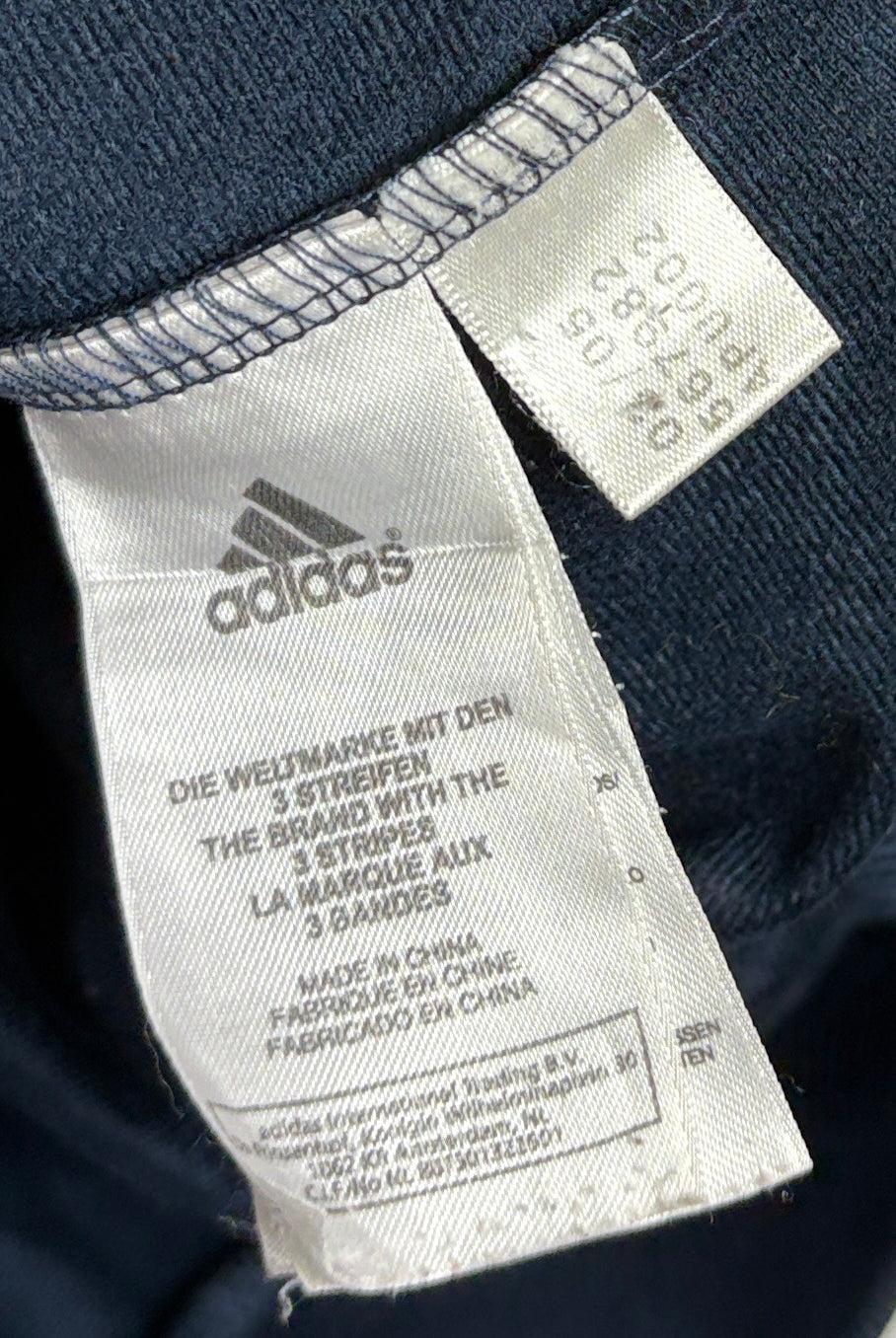 Adidas Vintage Trainingsjacke Streifen Blau L – Foto 6