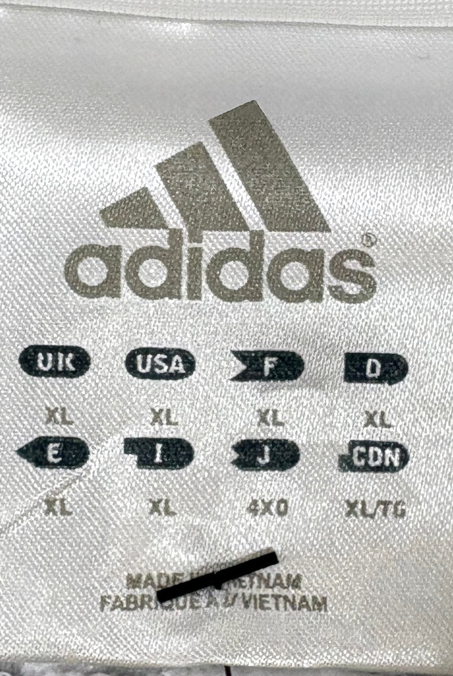 Adidas Vintage Trainingsjacke Streifen Weiß XL – Foto 3