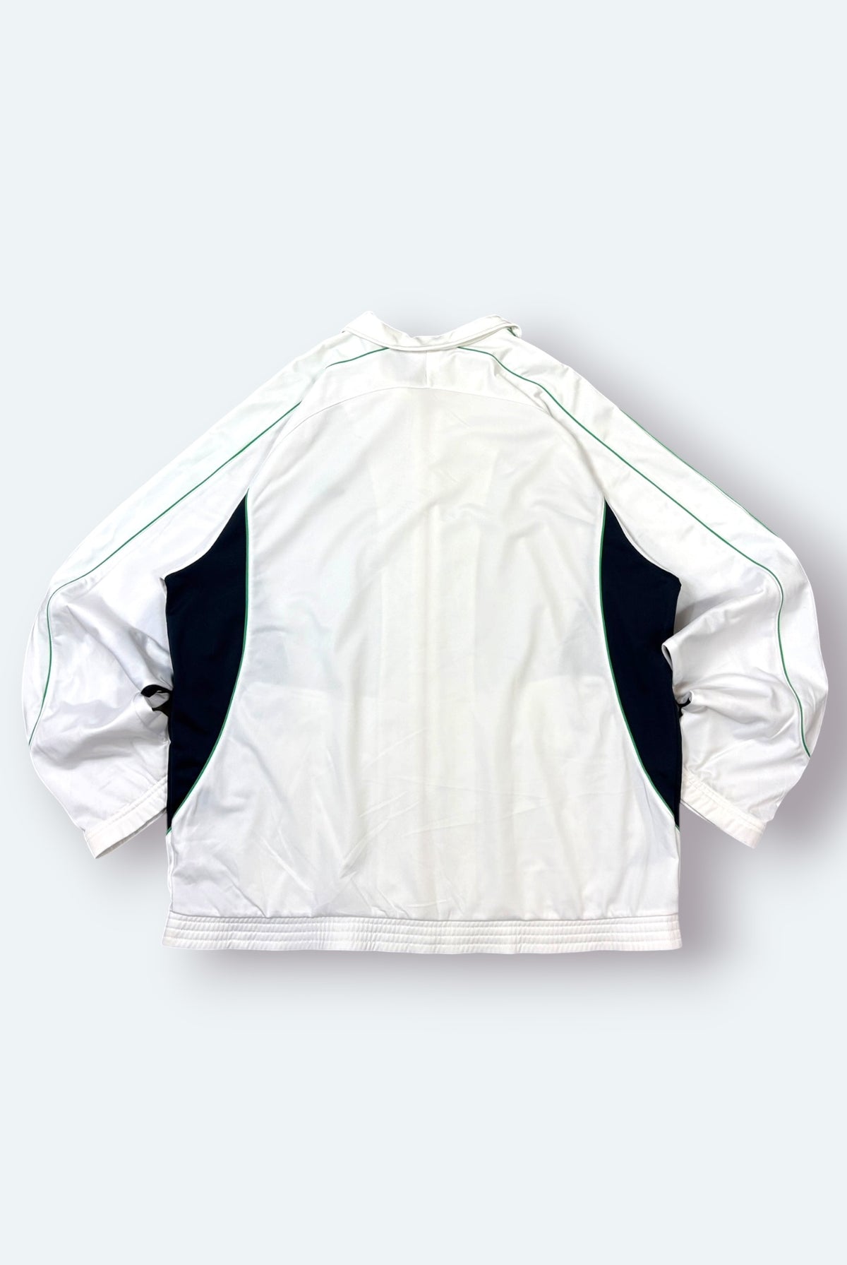 Adidas Vintage Trainingsjacke Streifen Weiß XL – Foto 5