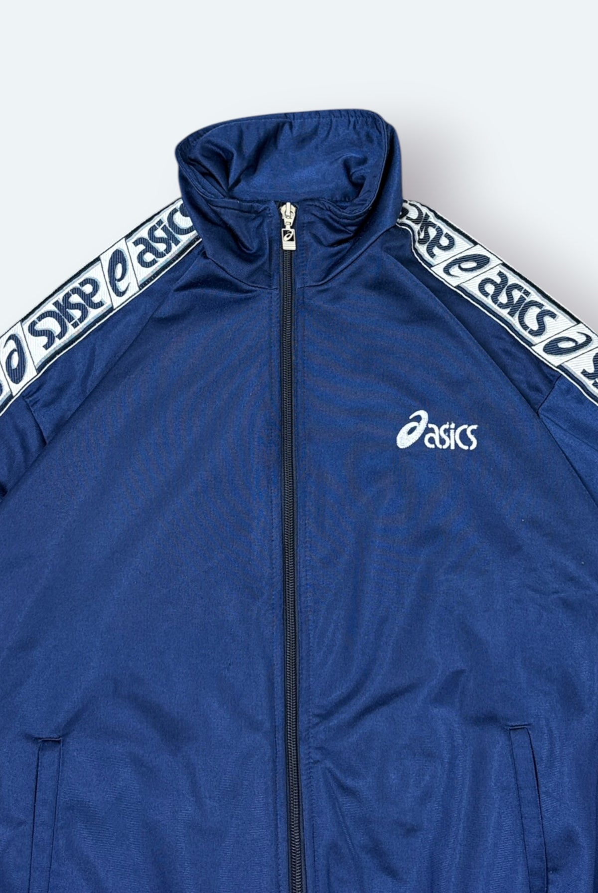 Asics Vintage Trainingsjacke Blau S – Foto 2