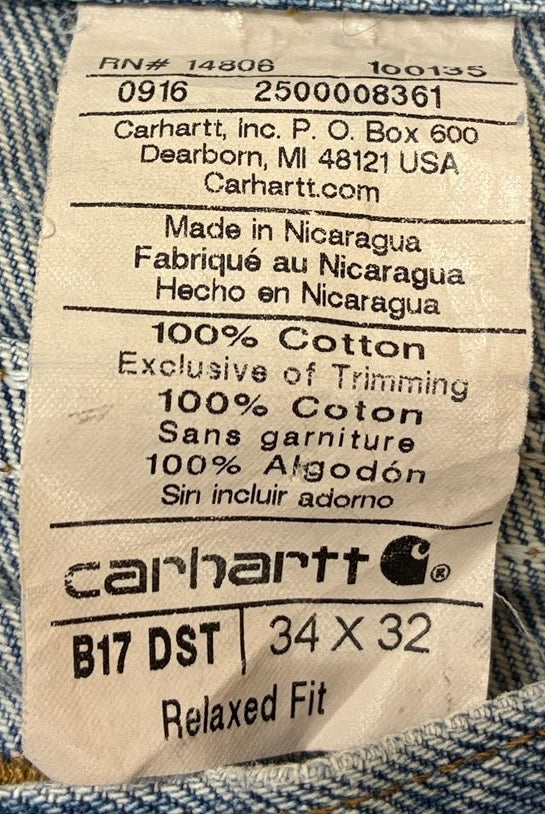 Carhartt Vintage Jeans Blau W34 / L32