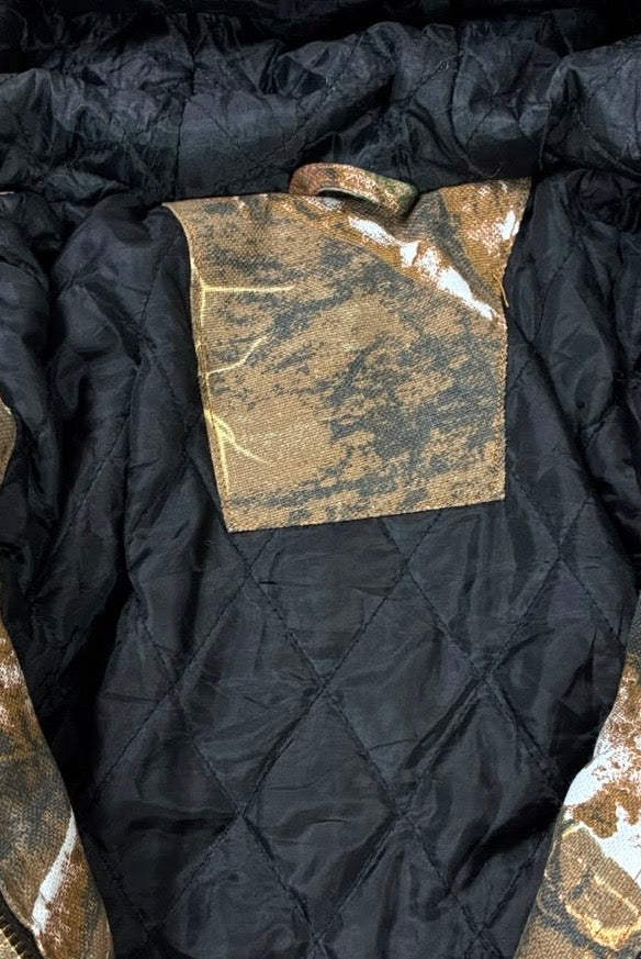 Carhartt Vintage Outdoor Jacke Camouflage Braun Grau L