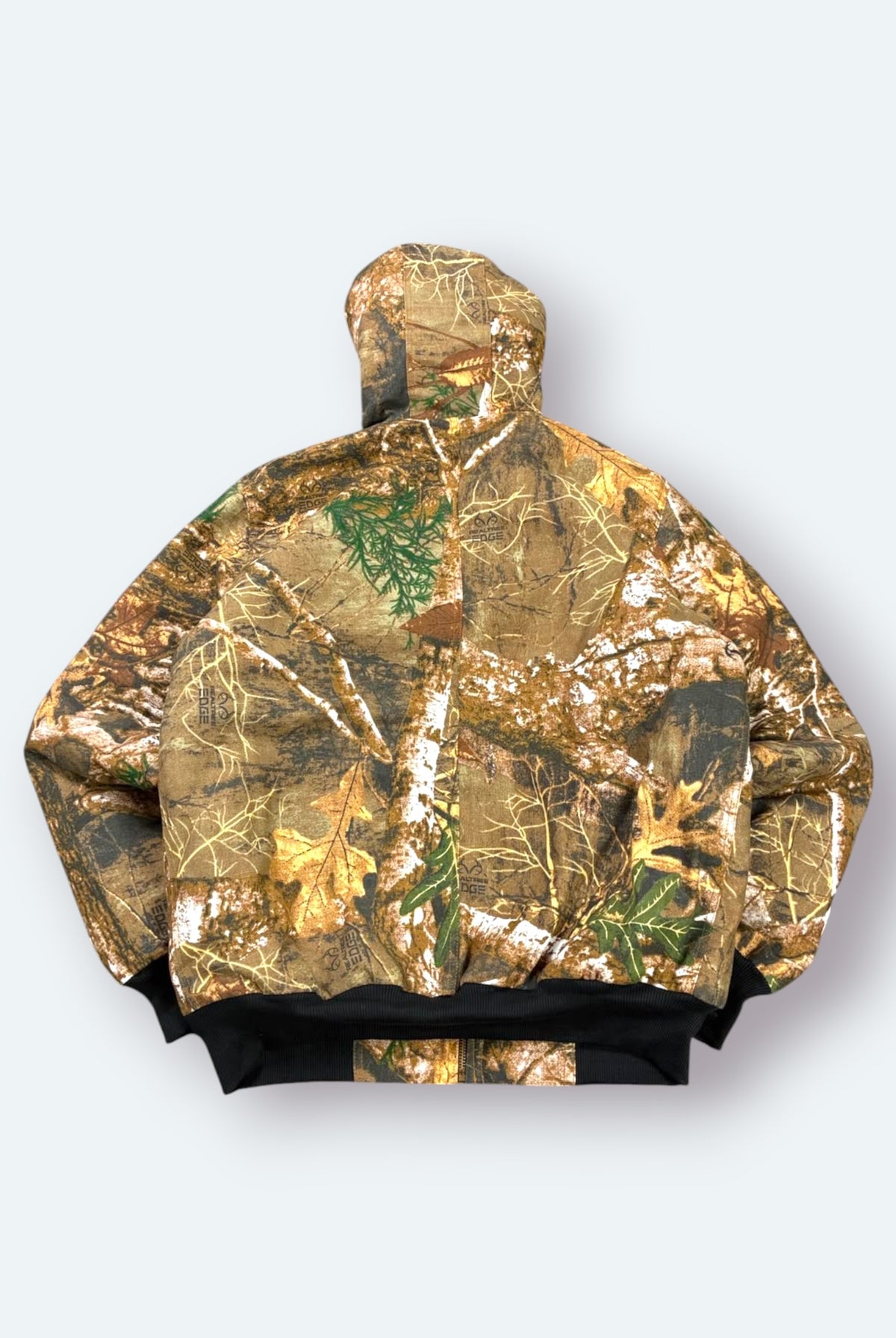 Carhartt Vintage Outdoor Jacke Camouflage Braun Grau L – Foto 3