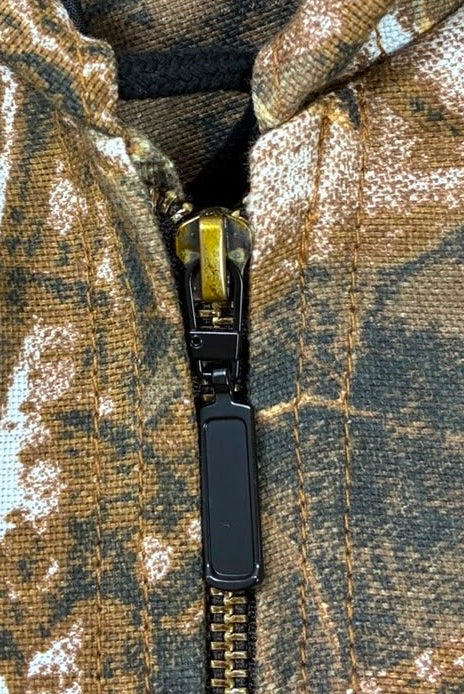 Carhartt Vintage Outdoor Jacke Camouflage Braun Grau L – Foto 5