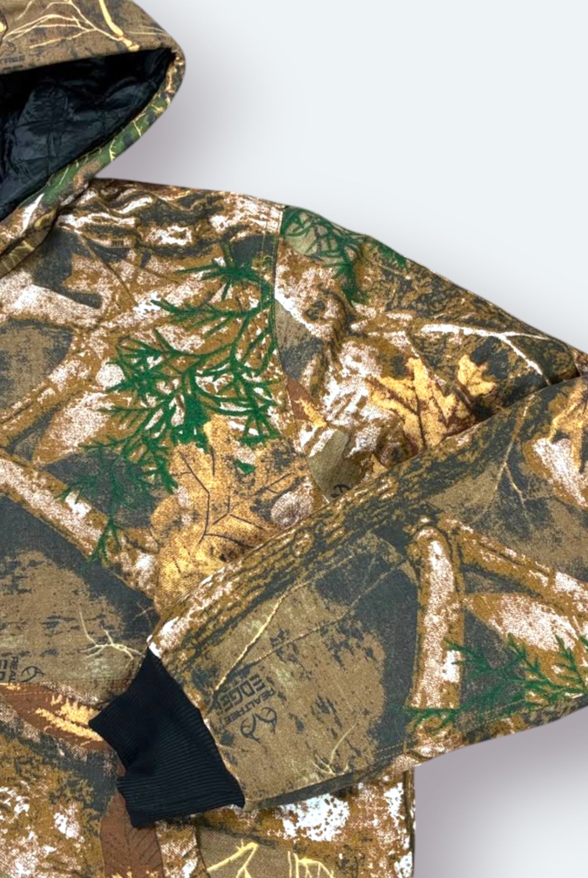 Carhartt Vintage Outdoor Jacke Camouflage Braun Grau L – Foto 6