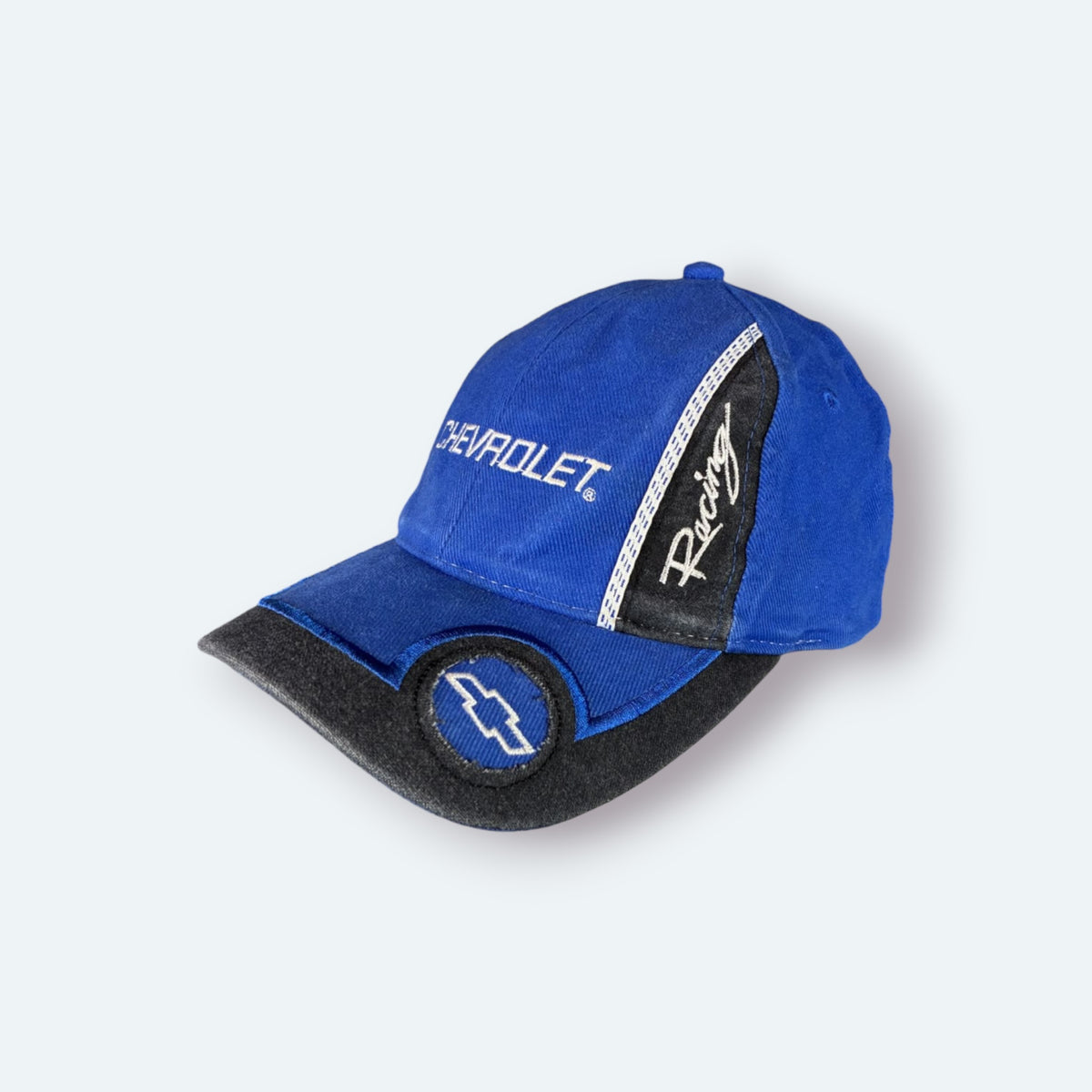 Choko Motorsports Vintage Cap Chevrolet Racing Blau OS – Foto 6