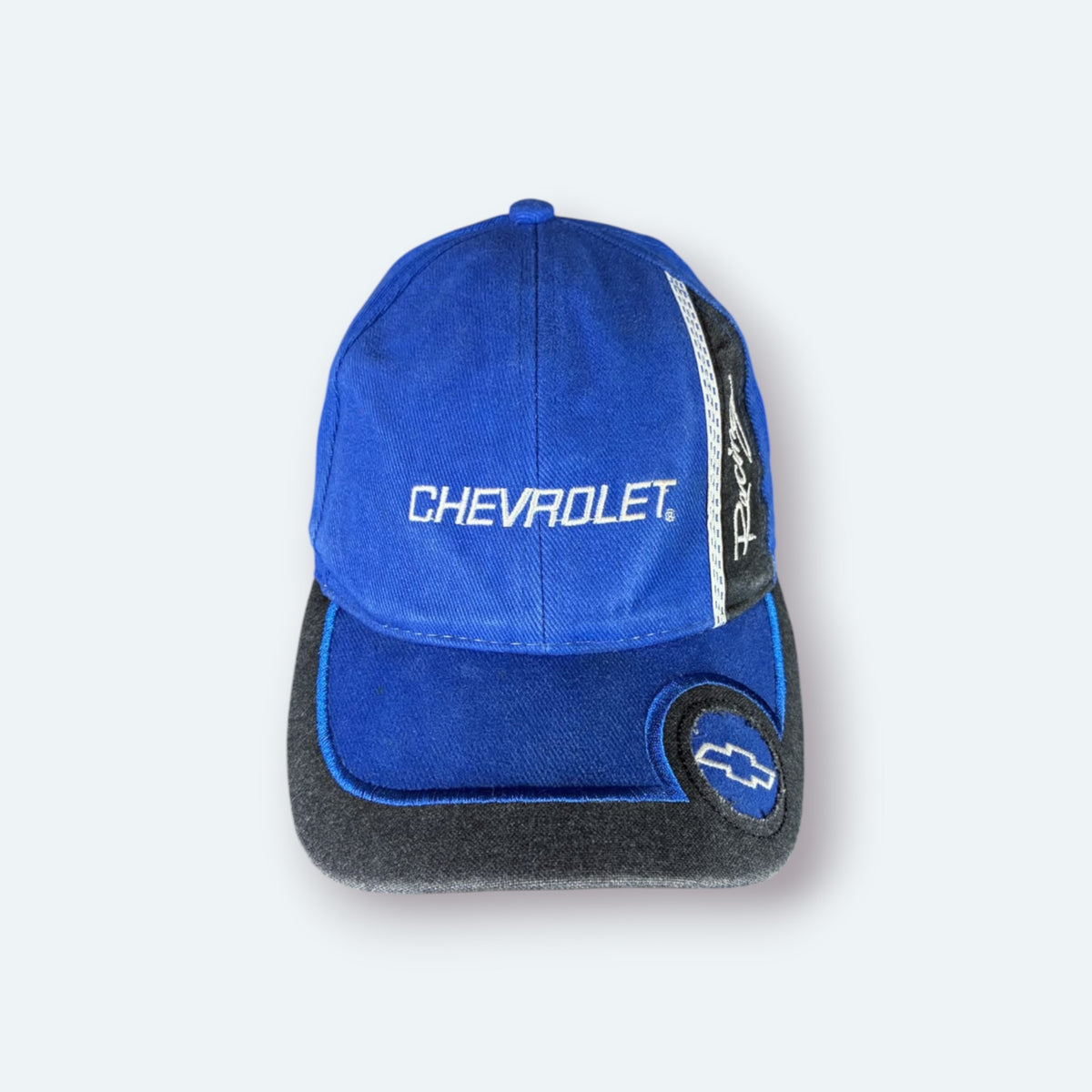 Choko Motorsports Vintage Cap Chevrolet Racing Blau OS – Foto 7