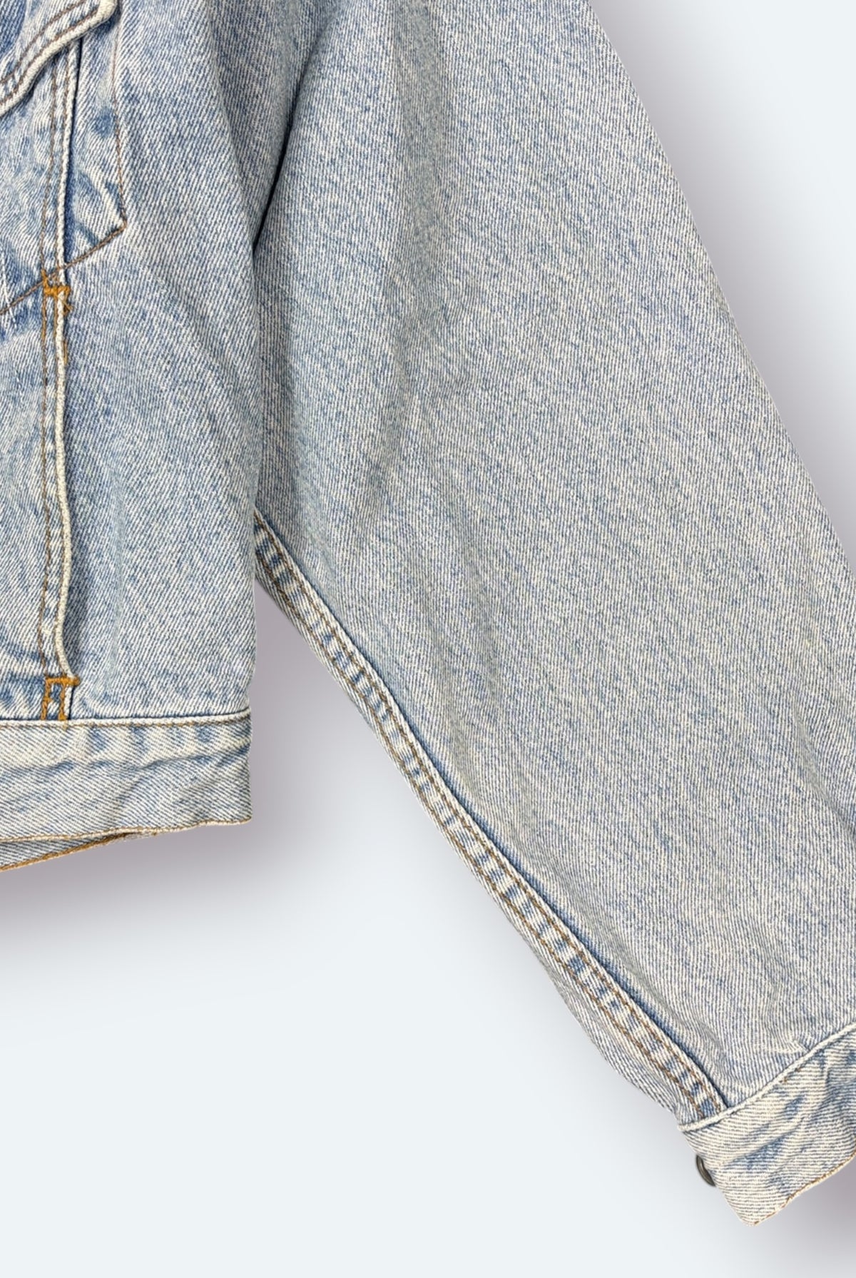 Compagnie Canadienne Vintage Jeansjacke Blau S – Foto 4