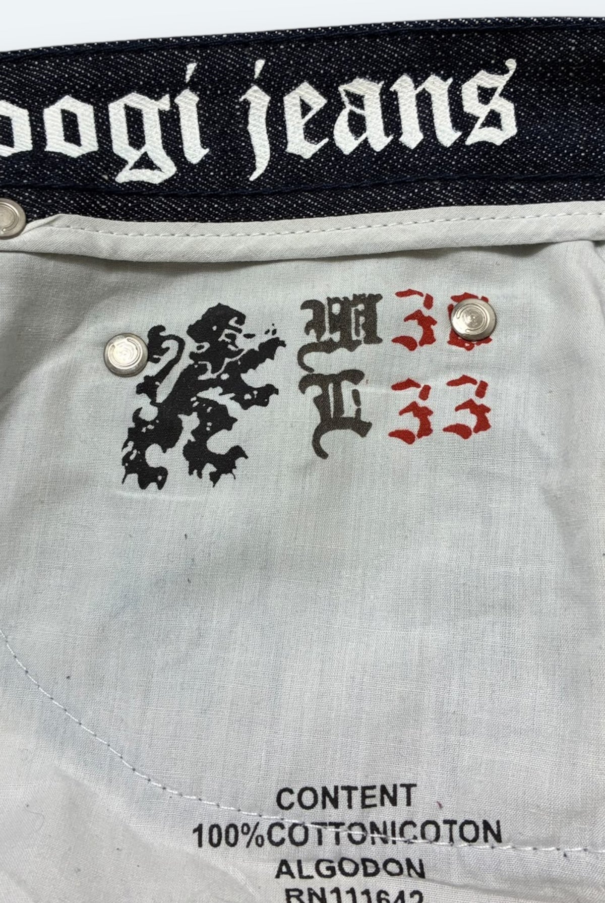 Coogi Vintage Jeans Blau W38/L33 – Foto 9