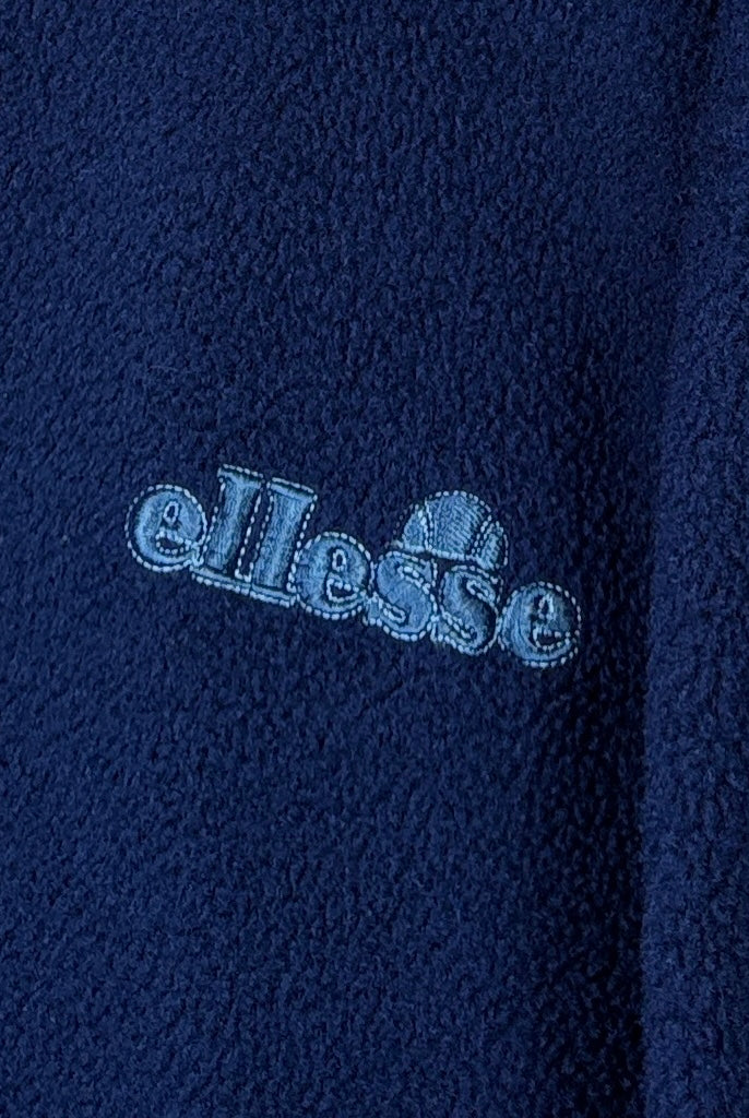 Ellesse Vintage Fleece Jacke Blau L – Foto 2