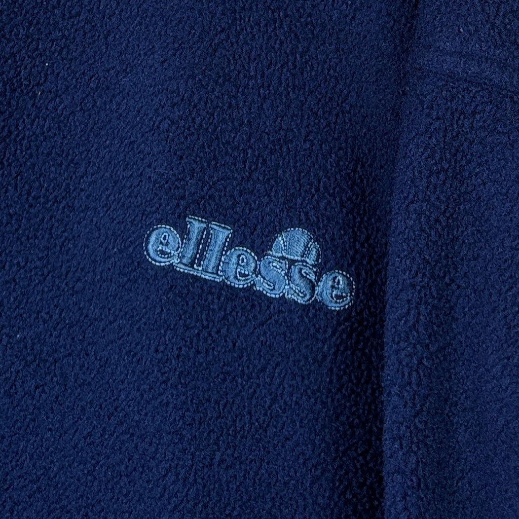 Ellesse Vintage Fleece Jacke Blau L – Foto 2