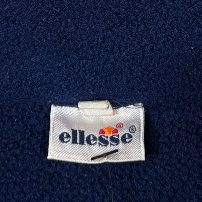 Ellesse Vintage Fleece Jacke Blau L – Foto 4