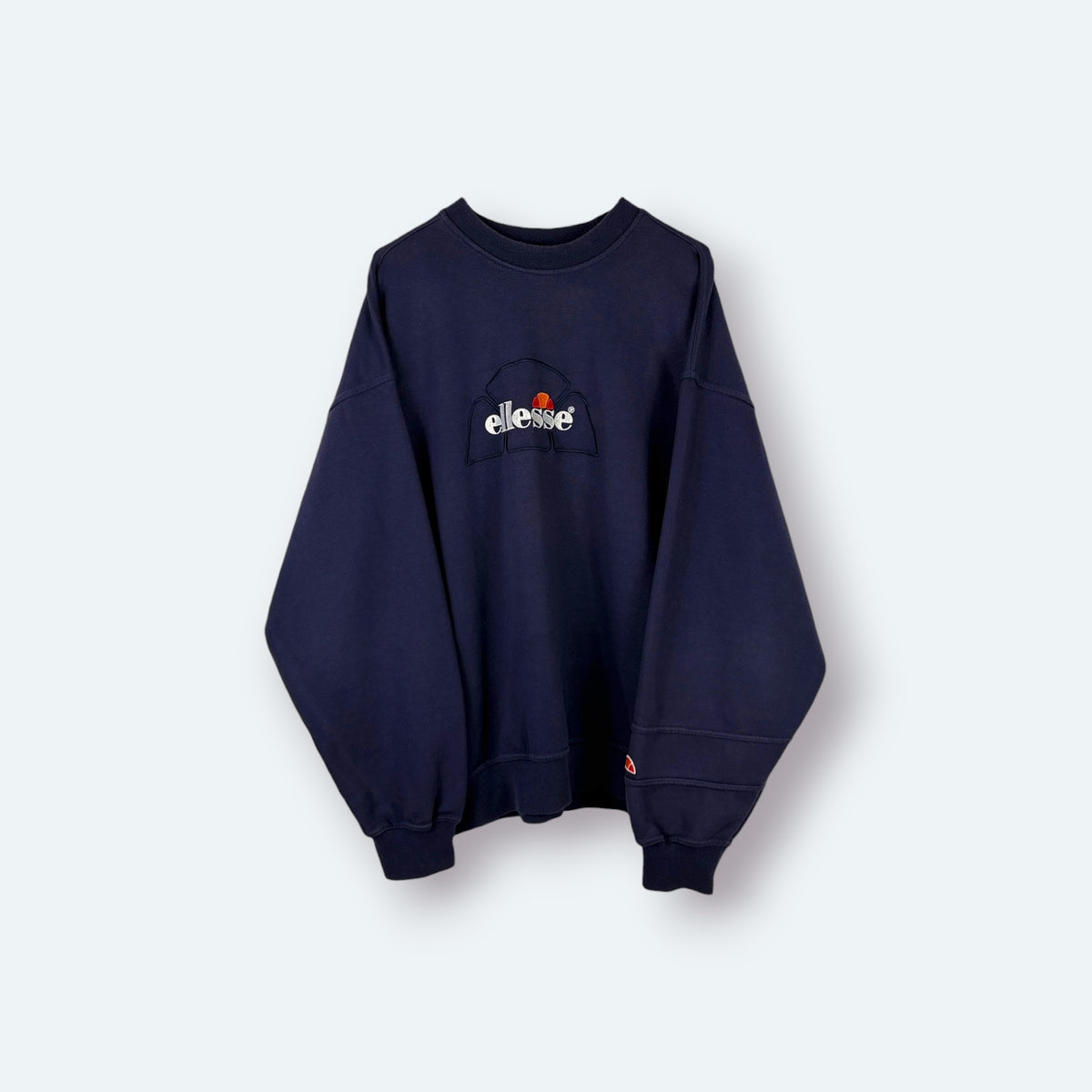 Ellesse Vintage Sweater Logo-Stick Blau L