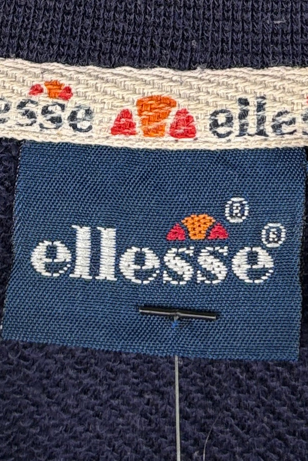Ellesse Vintage Sweater Logo-Stick Blau L – Foto 5