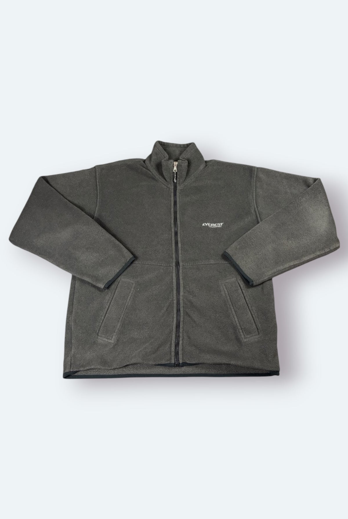 Everest Vintage Fleece Jacke schwarz M