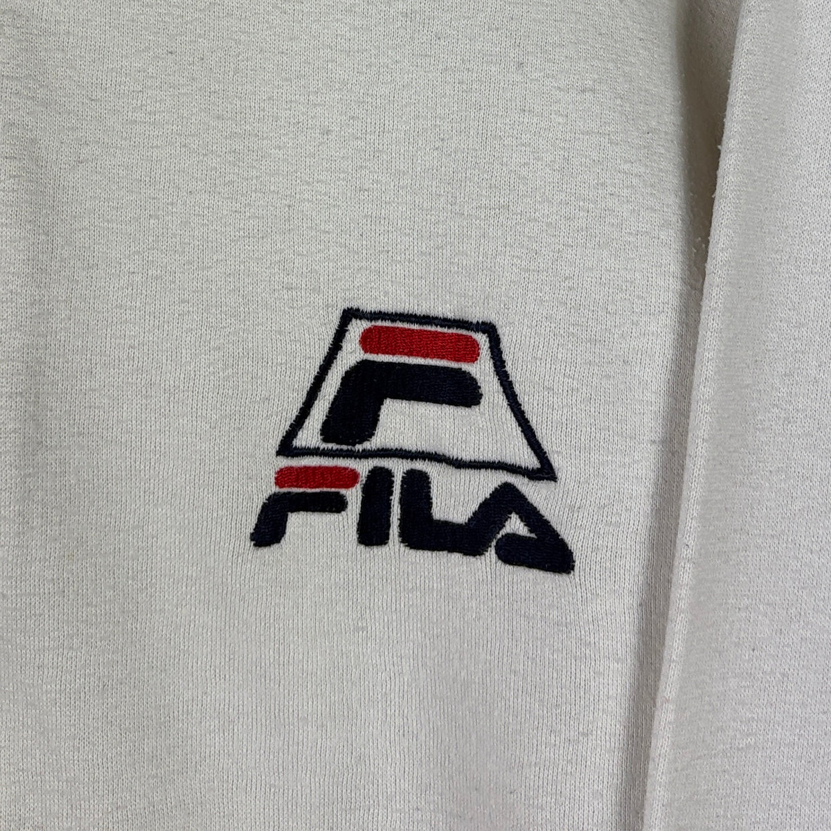 Fila Vintage Sweatjacke Weiß S – Foto 2